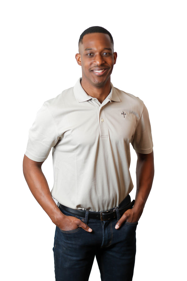 Men's Embroidered Ringspun Cotton Polo