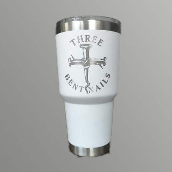 3 Bent Nails 30 oz. Tumbler