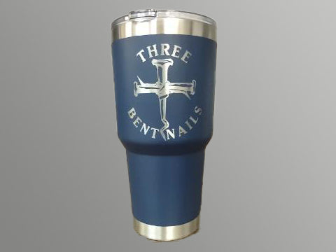 3 Bent Nails 30 oz. Tumbler